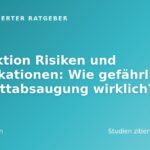 Liposuktion Risiken und Komplikationen: Wie gef&auml;hrlich ist eine Fettabsaugung wirklich?