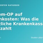 Lip&ouml;dem-OP auf Kassenkosten: Was die gesetzliche Krankenkasse heute zahlt